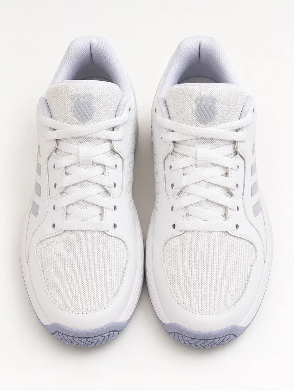 K-Swiss Women’s Pickleball Court Shoes White Lavender Size 8.5 NWOB